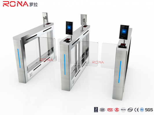 주문 RFID 자동 아크릴 팔 스윙 장벽 게이트 턴스타일 550-1100mm 통로 너비 online manufacture