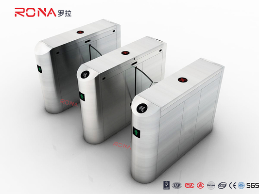 주문 허리 높이 턴스타일 장벽 게이트 RFID 보안 시스템 자동 플랩 online manufacture