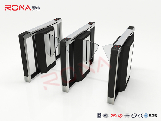 주문 RFID 자동 플랩 장벽 게이트 304 스테인스 스틸 보안 액세스 제어 턴스타일 online manufacture