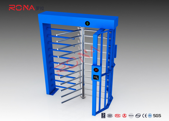 주문 Full Height Turnstile RFID Card Reader Fingerprint Stainless Steel Turnstiles Secure Turn Style Gate online manufacture