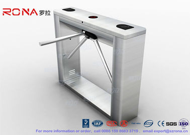 주문 RFID 접근 제한 체계를 가진 생물 측정 스테인리스 십자형 회전식 문 삼각 online manufacture