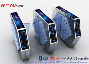 주문 접근 제한 광학적인 십자형 회전식 문을 통해서 자동적인 플랩 방벽 문 도보 online manufacture