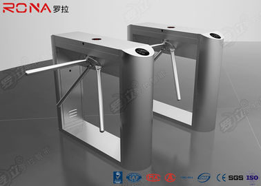 주문 충분히 DC 무브러시 Rfid 스캐너 삼각 장벽 문 자동적인 550mm 통행 폭 online manufacture