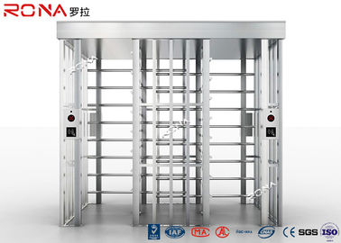 주문 고속 가득 차있는 고도 십자형 회전식 문 기계장치 접근 제한 이중 통행 AC 220V online manufacture