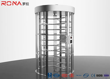 주문 두 배 차선 운영하는 자동적인 동전을 가진 도보 십자형 회전식 문 문 DC 24 V 솔 모터 online manufacture