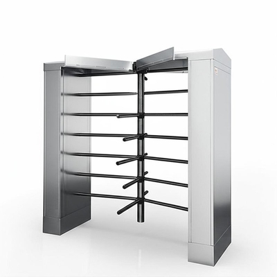 주문 304 Stainless Steel Full Height Turnstile Gate for Security and Controlled Entry online manufacture