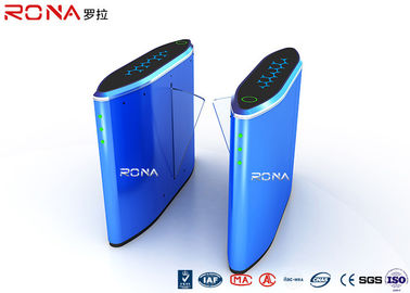 주문 Rfid 안전 플랩 장벽 문 도보 통제 전자 십자형 회전식 문 고속 online manufacture