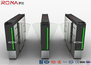 주문 아크릴 플랩 장벽 문 지문 Rfid 카드 판독기 안전 십자형 회전식 문 online manufacture