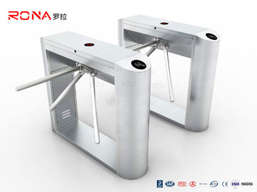 주문 스테인리스 RFID 플랩 장벽 십자형 회전식 문 출석 삼각 장벽 문 online manufacture