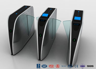 주문 빠른 속도 플랩 장벽 문 가득 차있는 자동적인 DC 24V 솔 모터 1 년 보장 online manufacture