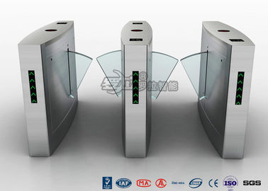 주문 실내에 플랩 도보 시큐리티 게이트 입구 자동적인 비스무트 방향 DC 솔 모터 online manufacture