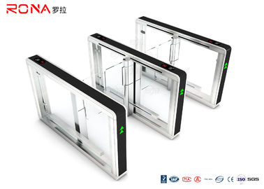 주문 스테인리스 RFID 카드 판독기를 가진 자동적인 속도 문 십자형 회전식 문 online manufacture