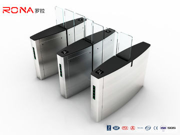 주문 반대로 클리핑 아크릴 그네 미끄러지는 장벽 문 100W 자동적인 보행자 개찰구 online manufacture