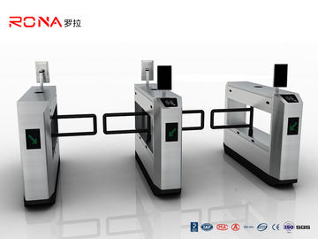 주문 AC220V RFID 900mm 팔 보행자 스윙 게이트 0.4S IP54 스테인레스 스틸 개찰구 online manufacture
