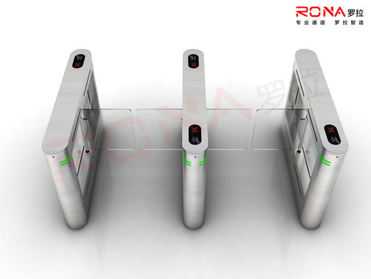 아크릴 팔 900mm 폭 보행자 스윙 게이트 양방향 보행자 개찰구 게이트