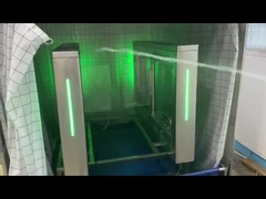 무브러시 모터에 완전히 자동 체육관과 공장 접근 제한 그네 장벽 십자형 회전식 문 문