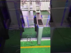 자동 속도 및 RFID 보안 시스템과 함께 304 스테인리스 스틸 턴스틸 스윙 게이트