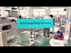 지능형 오피스 빌딩 데모를 위한 실내 자동 스윙 게이트 회전식 출입구 셀프 체크