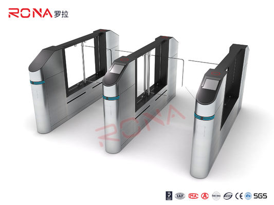 폭 600-900mm 240V 평범한 회전식 십자문 게이트 고속 0.2s 건조 접촉