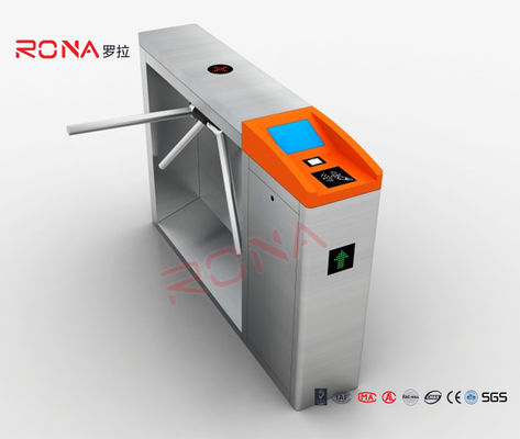 550 밀리미터 폭 접근 제어 3각 회전식 십자문 전자 보안 시스템 게이츠
