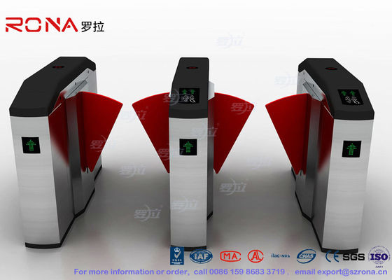 안전 플랩 장벽 문 절반 고도 도보 십자형 회전식 문 문 550mm 사무실 플랩 날개 장벽