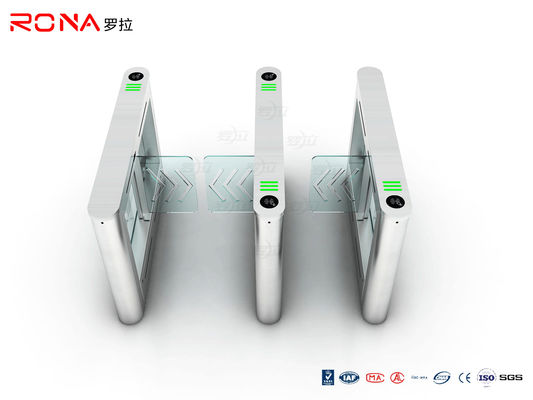 안정되어 있는 속도 문 십자형 회전식 문 시큐리티 게이트 RFID 카드 판독기와 가진 다수 콘트롤 모드